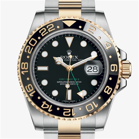 gmt rolex acciaio e oro|Orologio Rolex GMT.